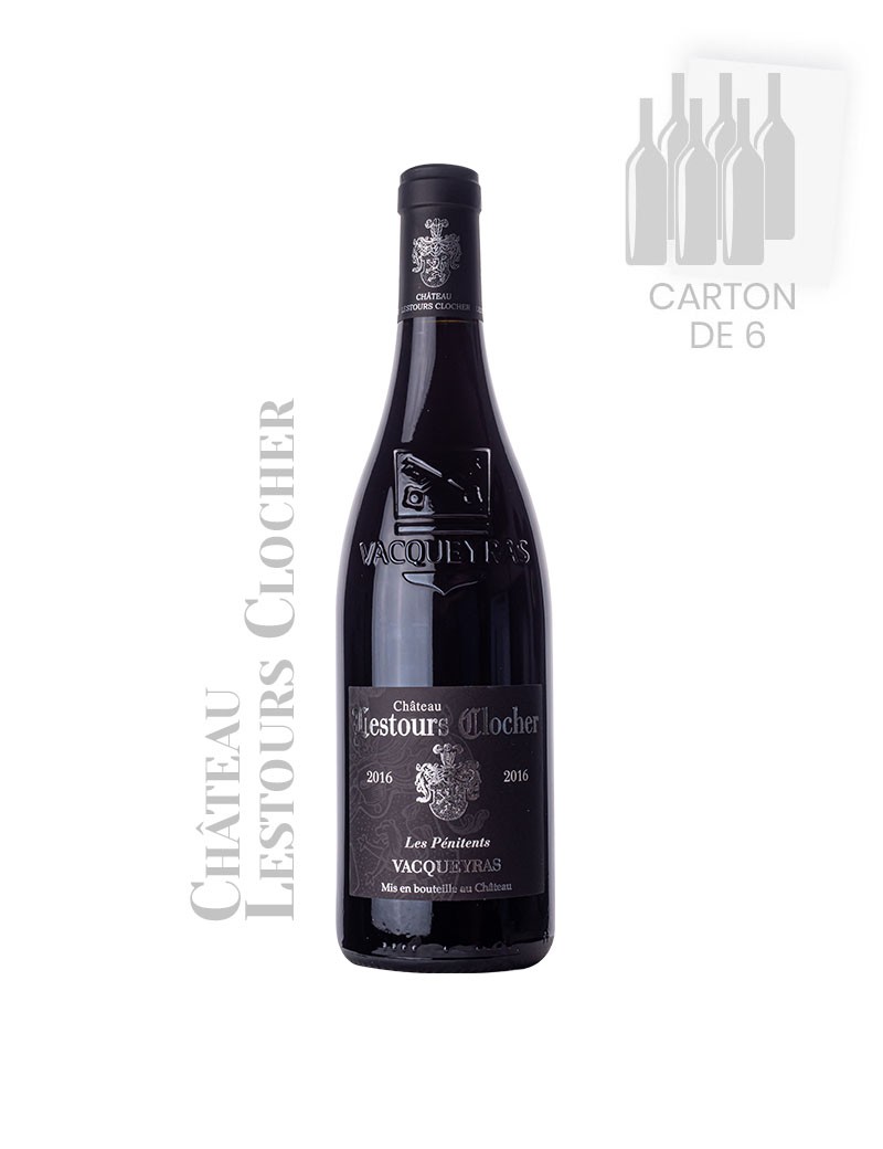 Vacqueyras rouge, Les Pénitents - Château Lestours Clocher