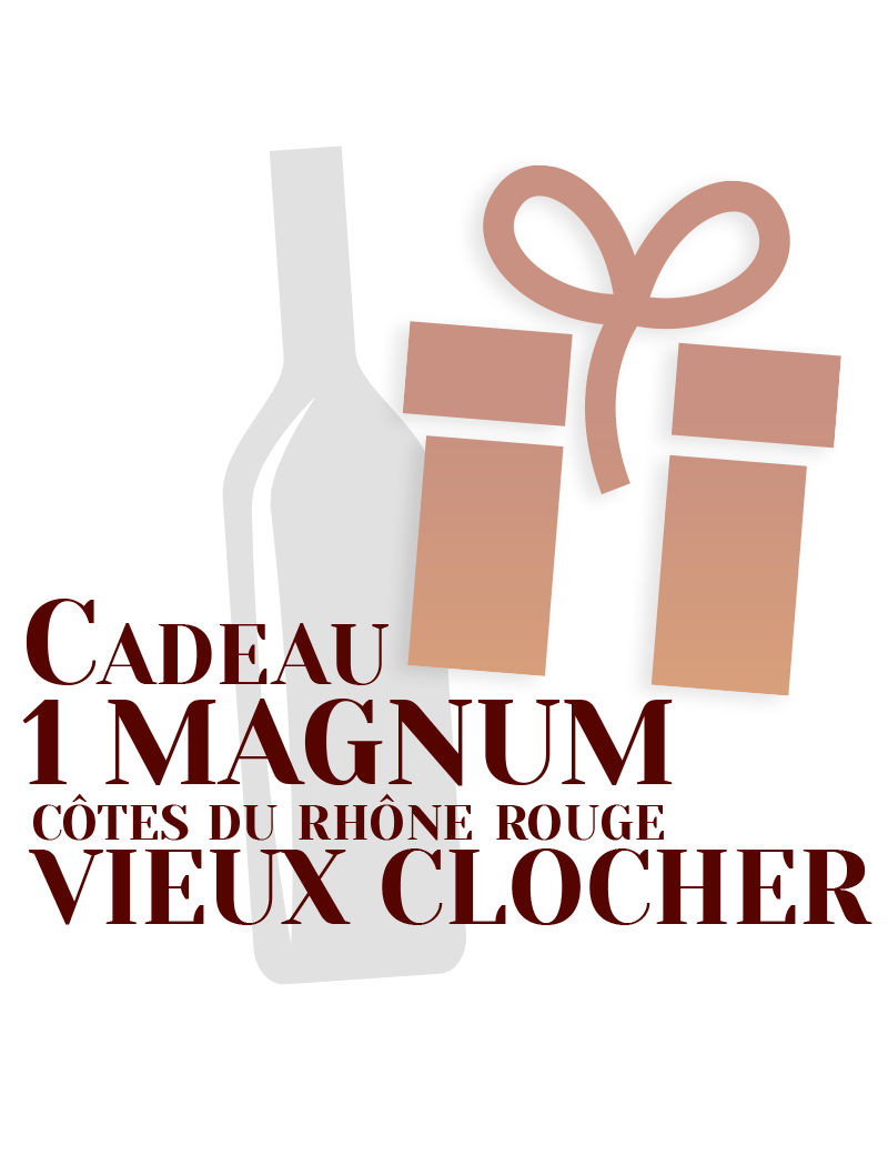 Offert : 1 Magnum Vieux Clocher